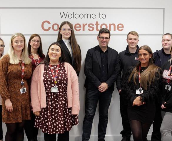 Andy Burnham Apprentice Visit 42